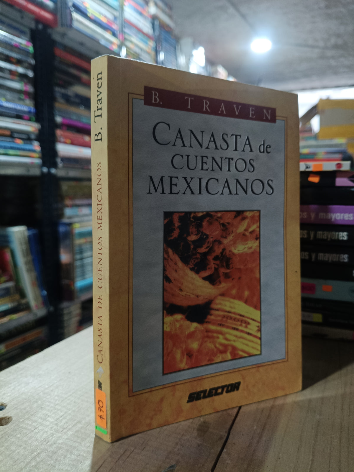 CANASTA DE CUENTOS MEXICANOS POR B TRAVEN USADO NOVELA ALDAMA