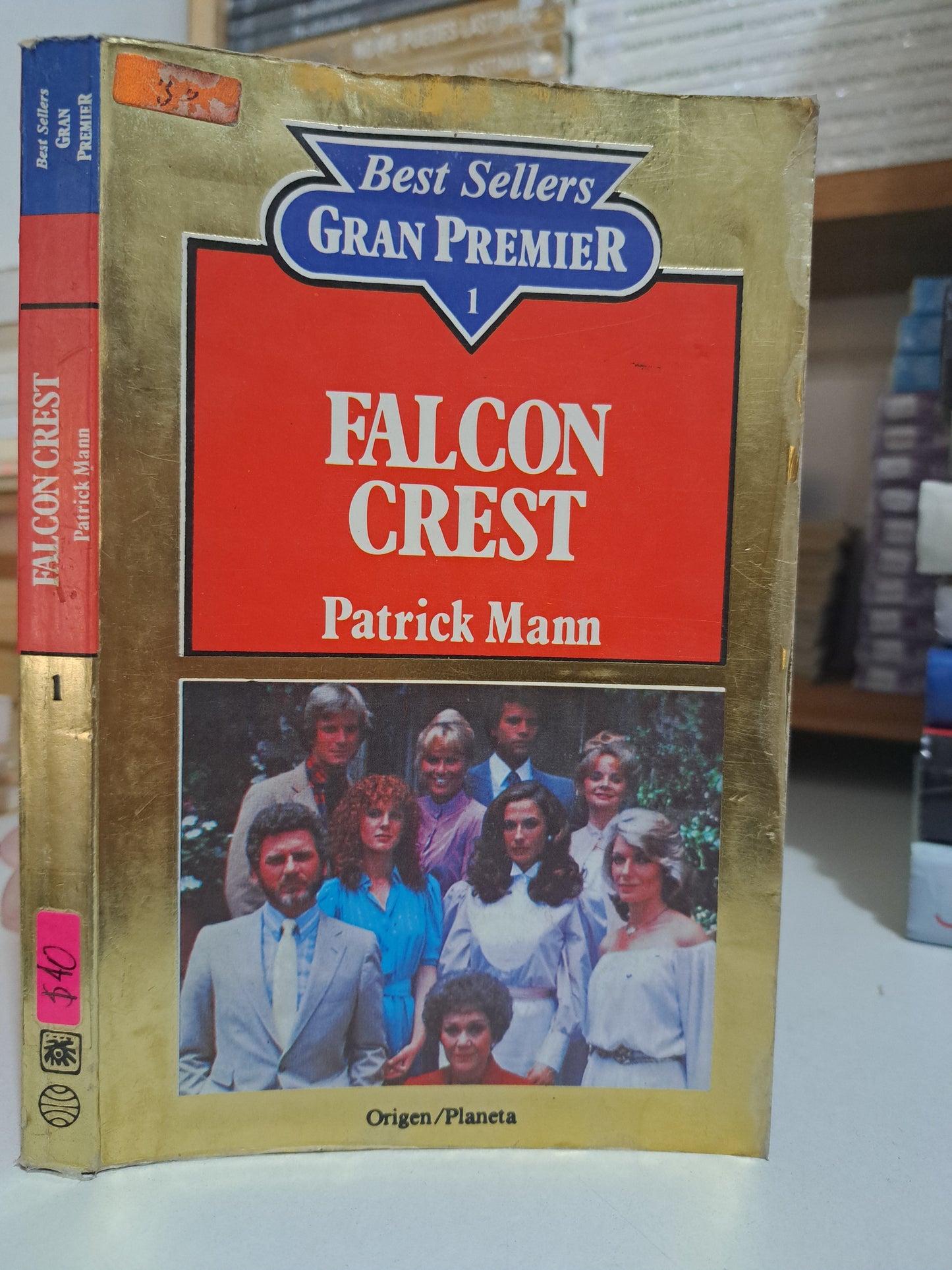 FALCON CREST PATRICK MANN USADO NOVELA JUÁREZ