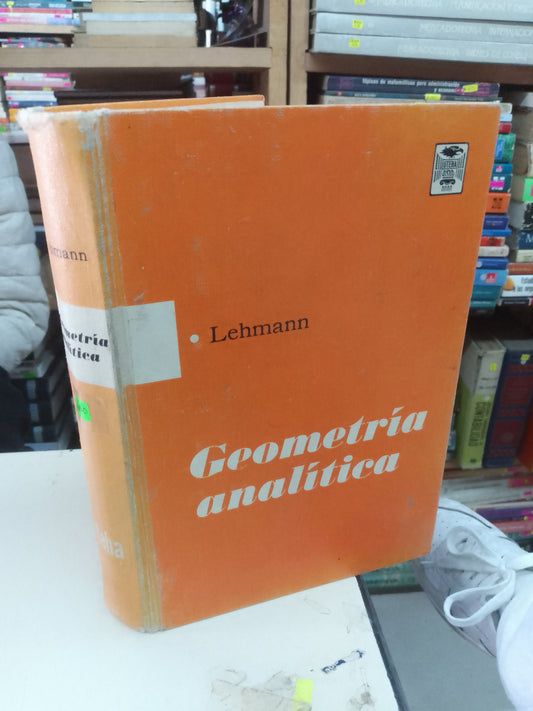 GEOMETRÍA ANALITICA POR LEHMANN USADO MATEMÁTICAS LITERARIO 207