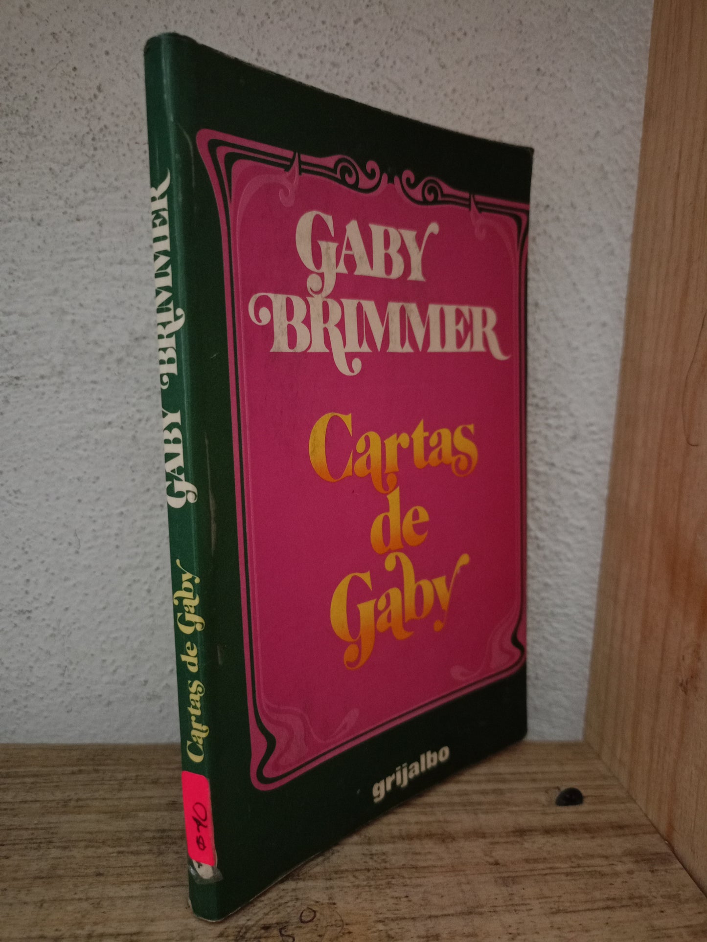 CARTAS DE GABY POR GABY BRIMMER USADO NOVELA LITERARIO 305