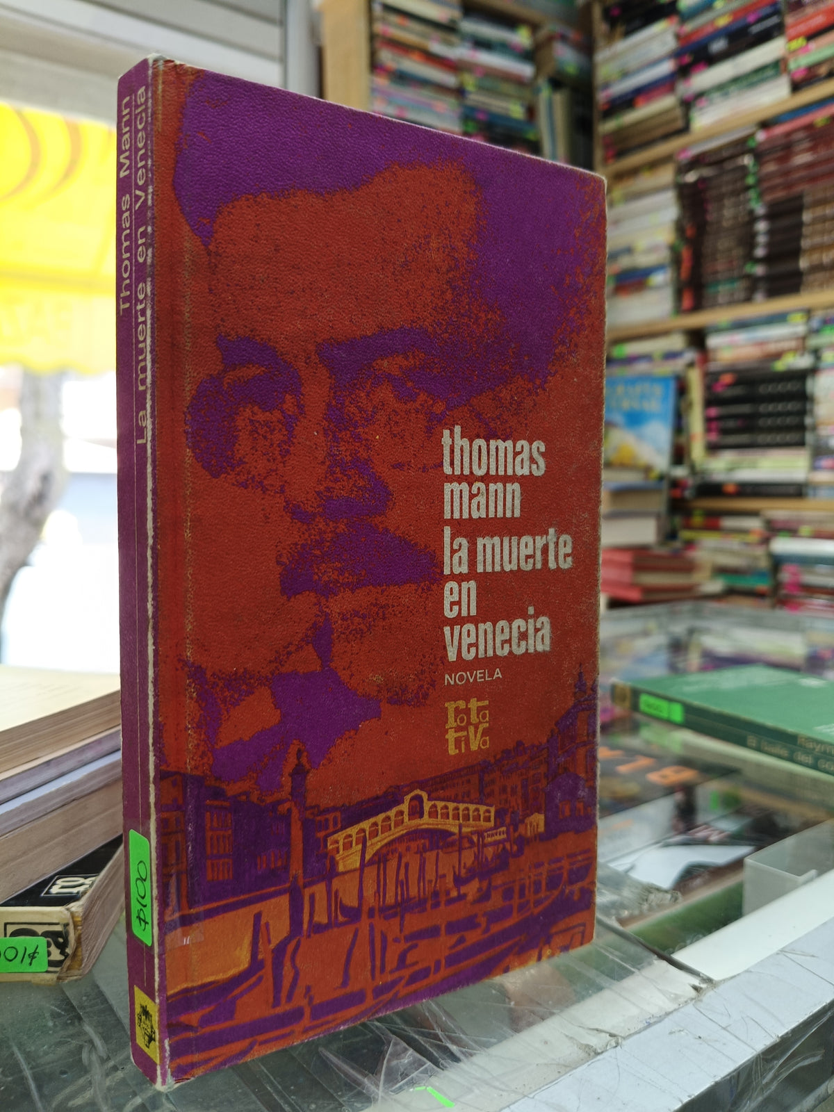 LA MUERTE EN VENECIA POR THOMAS MANN USADO NOVELA JUAREZ 515