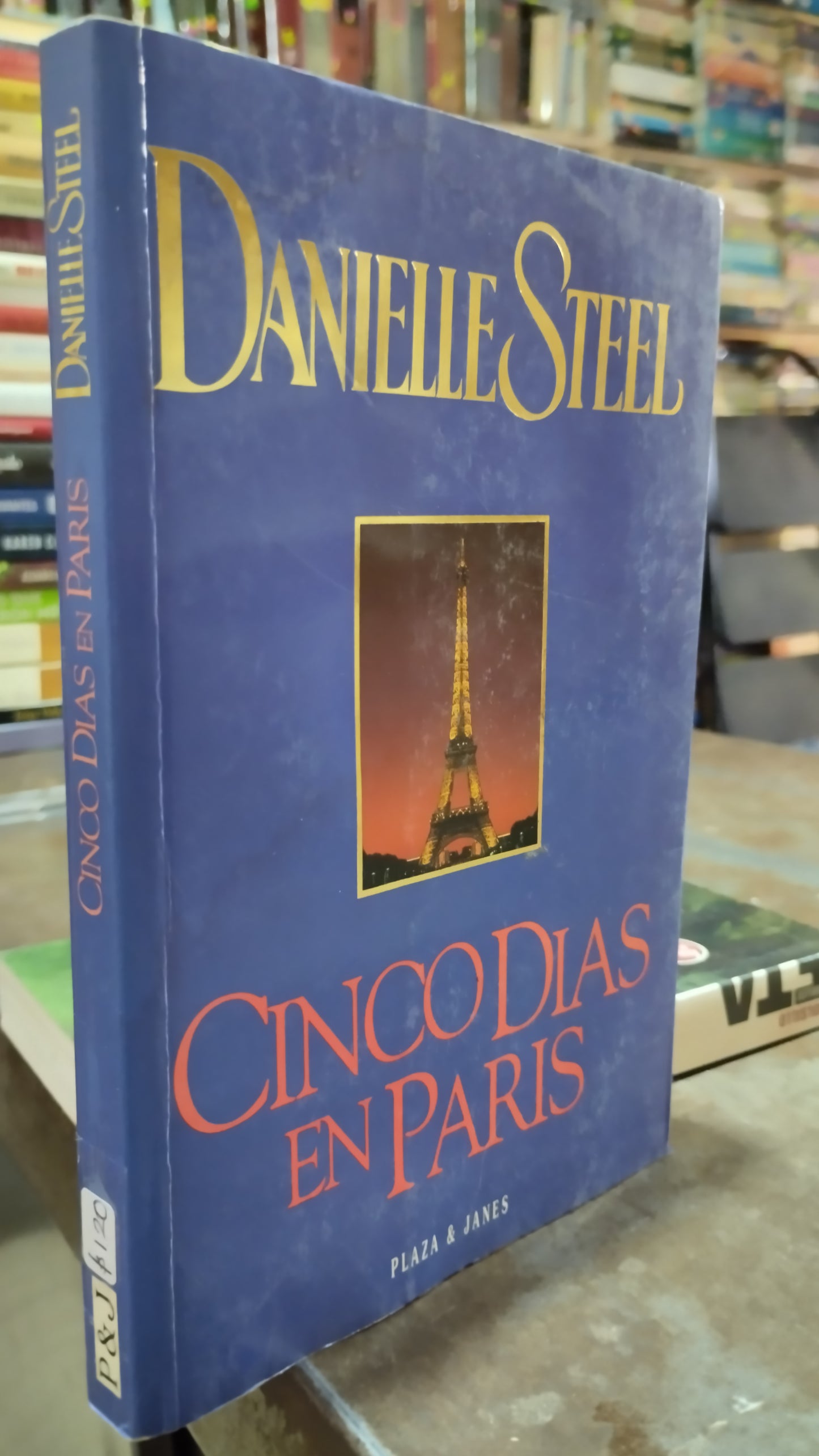 CINCO DIAS EN PARIS POR DANIELLE STEEL LIBRO USADO NOVELAS ALDAMA