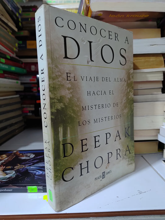 CONOCER A DIOS POR DEEPAK CHOPRA USADO SUP PERSONAL JUAREZ 507