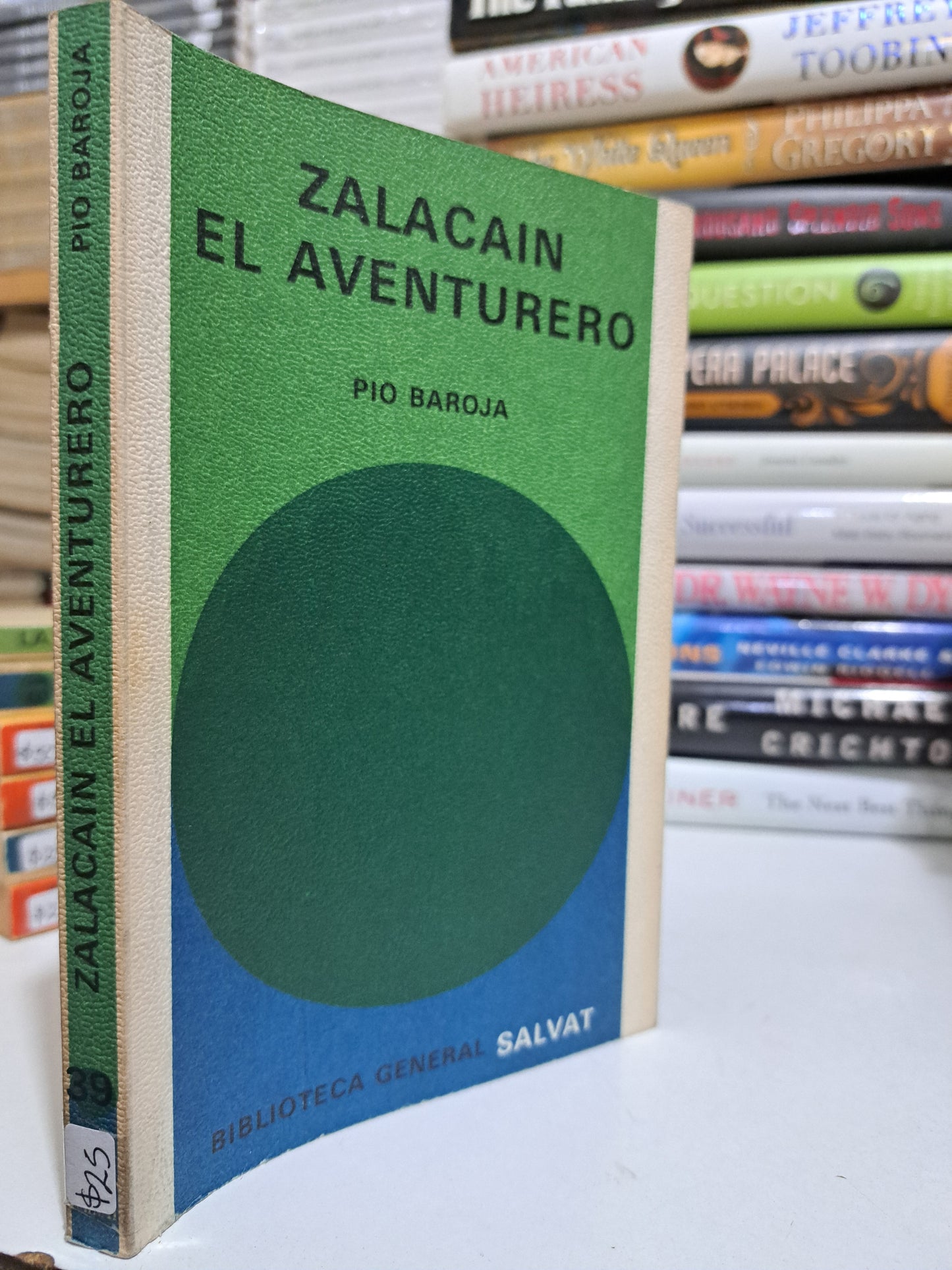 ZALACAIN EL AVENTURERO PIO BAROJA USADO NOVELA JUÁREZ