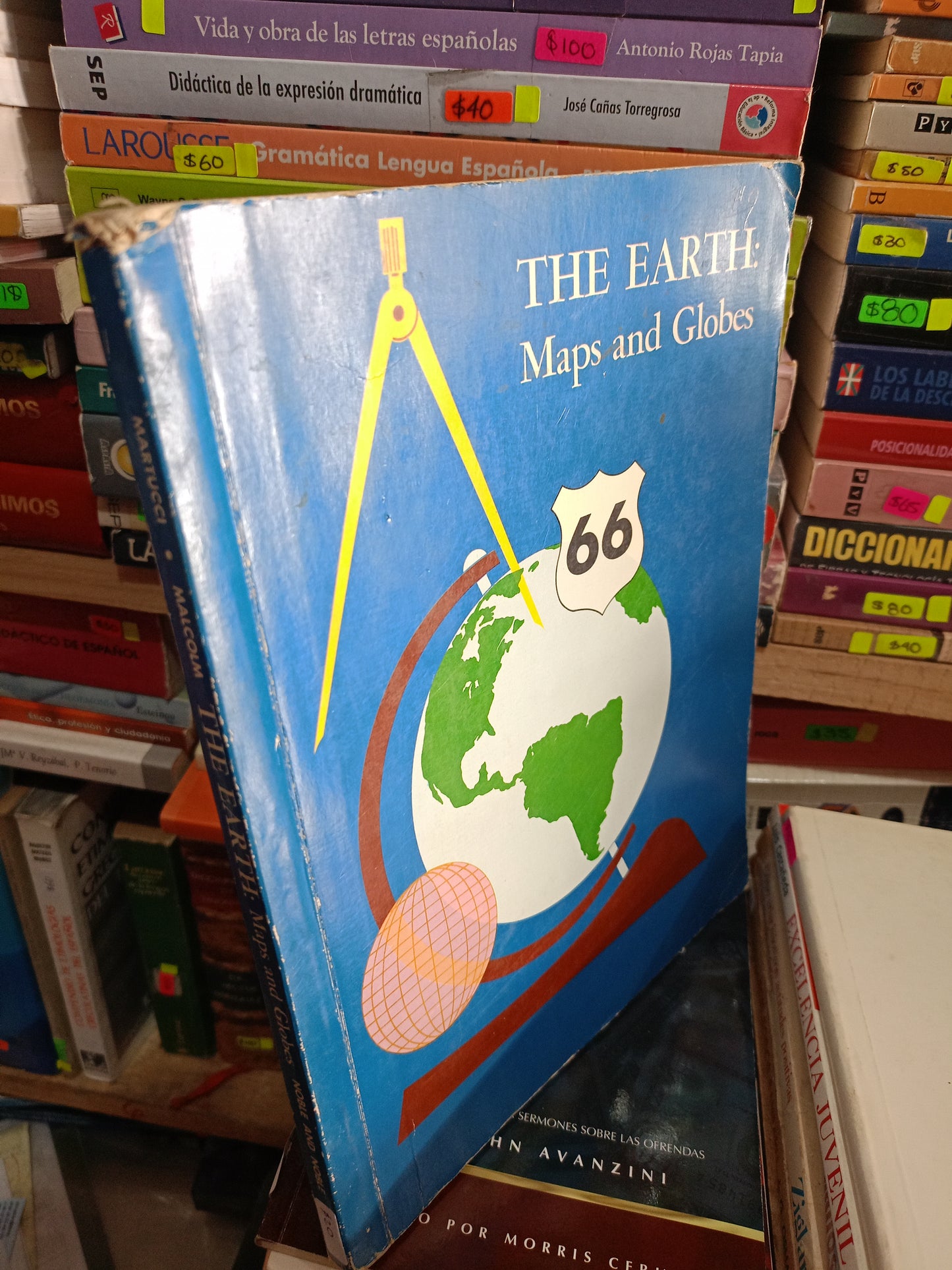 THE EARTH MAPS AND GLOBES USADO IDIOMAS LITERARIO 305