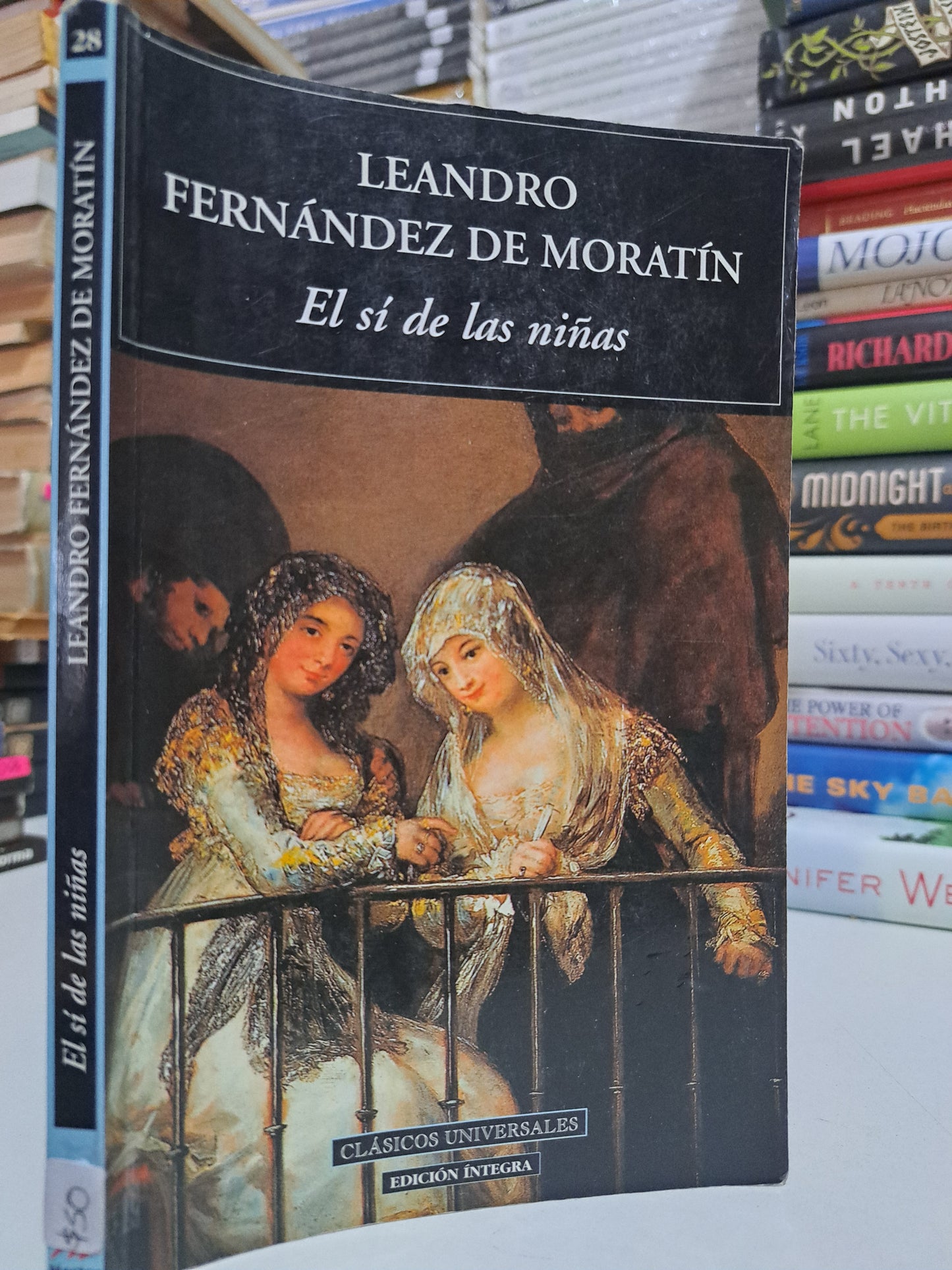 EL SÍ DE LAS NIÑAS LEANDRO FERNÁNDEZ DE MORATÍN USADO NOVELA JUÁREZ