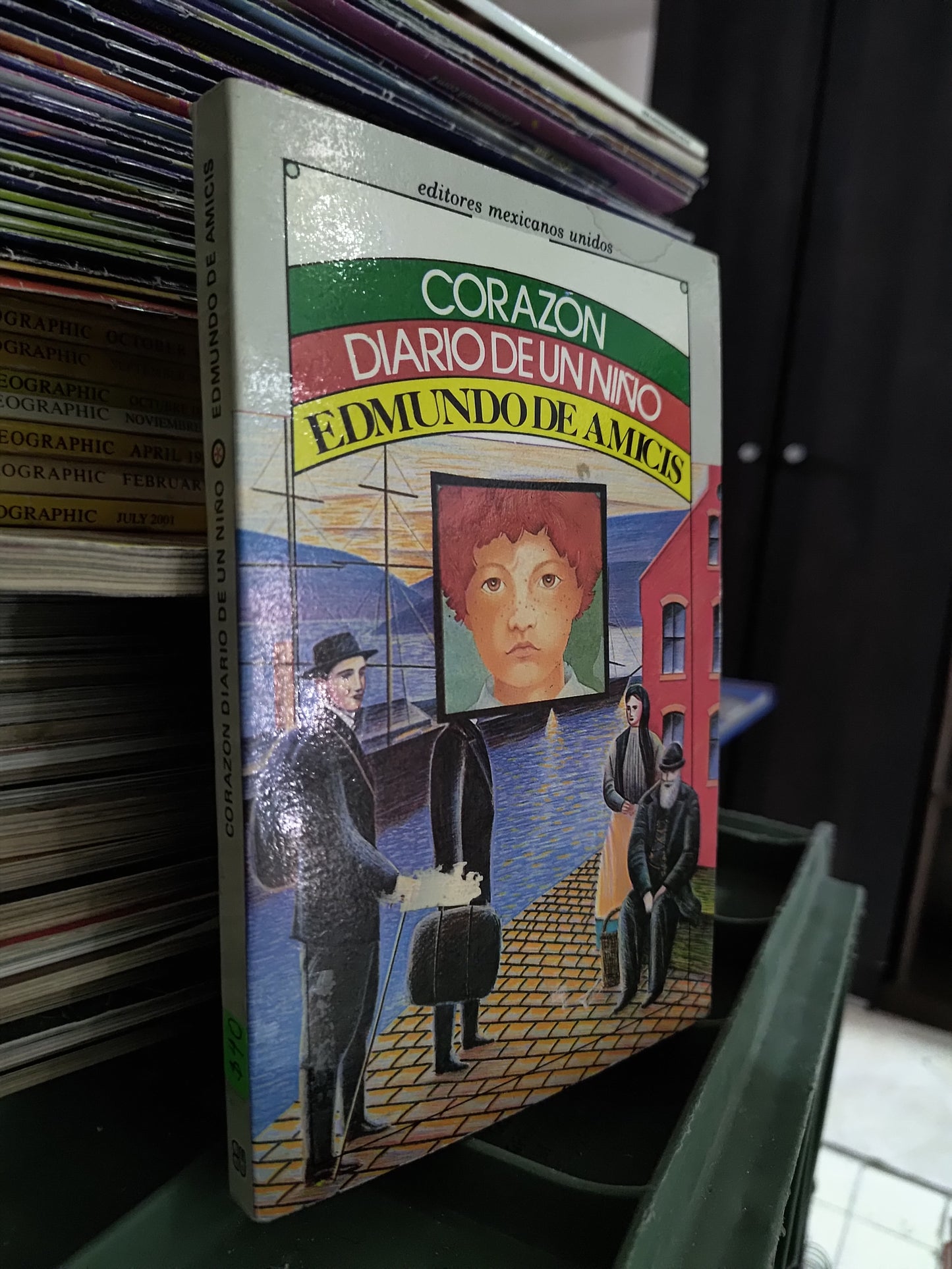 CORAZON DIARIO DE UN NIÑO POR EDMUNDO AMICIS USADO NOVELAS JUAREZ 515