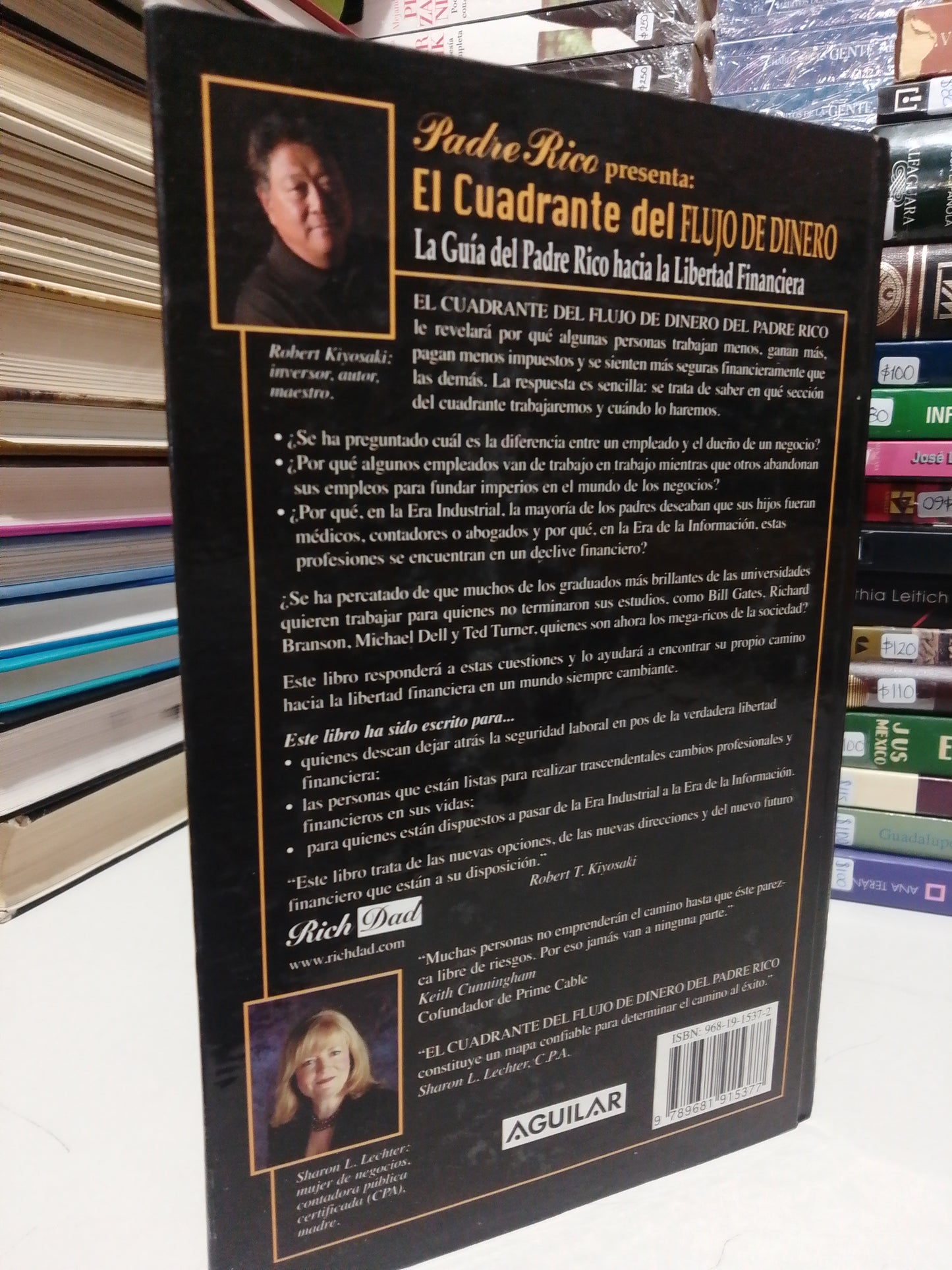 EL CUADRANTE DEL FLUJO DE DINERO POR UN ROBERT T. KIYOSAKI USADO SUP.PERSONAL JUÁREZ