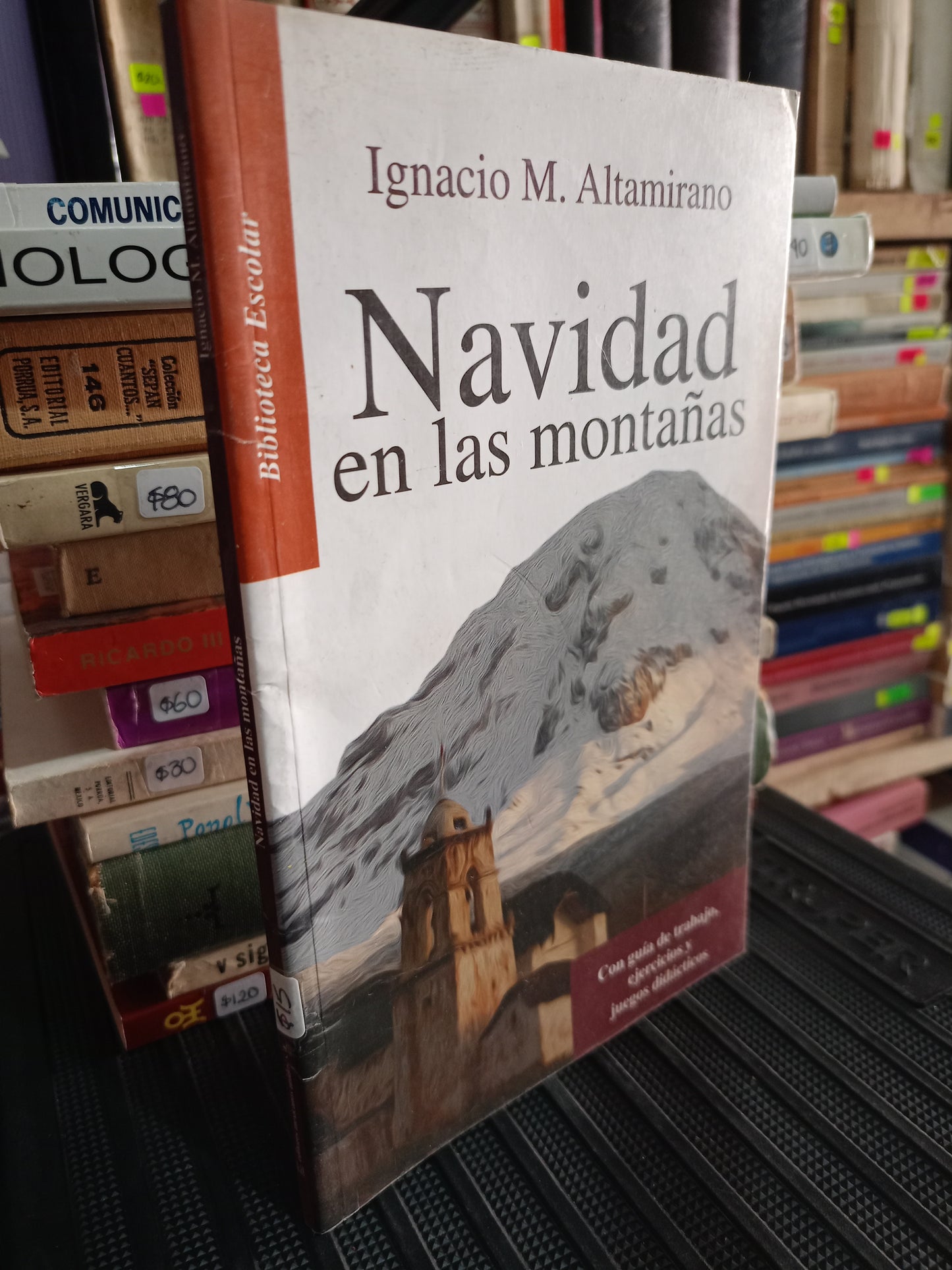 NAVIDAD EN LAS MONTAÑAS POR IGNACIO M. ALTAMIRANO USADO INFANTIL LITERARIO 305