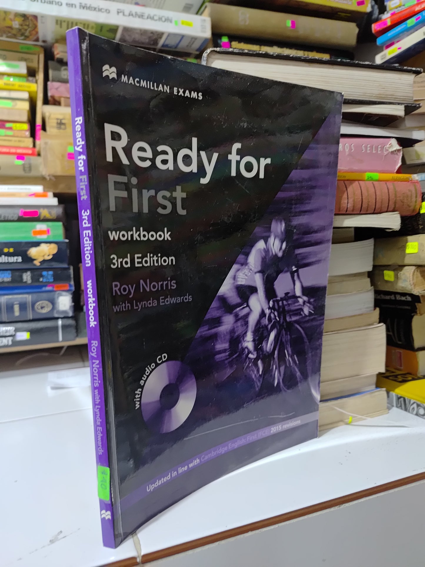 READY FOR FIRST WORKBOOK POR EDITORIAL MACMILLAN USADO IDIOMAS JUAREZ 507