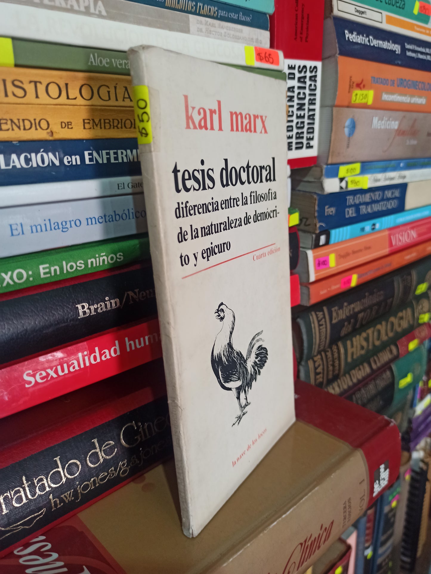 TESIS DOCTORAL POR KARL MARX USADO SOCIOLOGÍA LITERARIO 305
