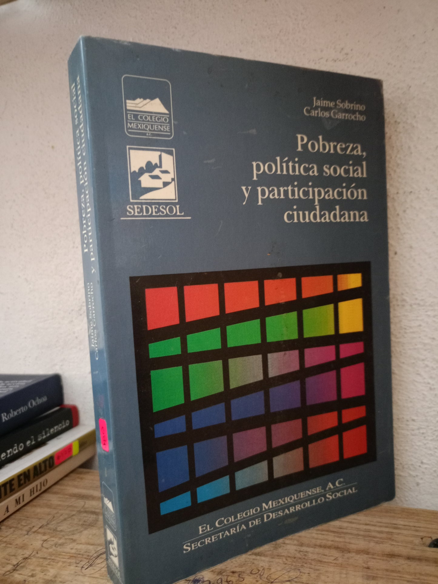 POBREZA POLITICA SOCIAL Y PARTICIPACIÓN CIUDADANA POR JAIME SOBRINO CARLOS CARROCHO USADO POLÍTICA LITERARIO 305