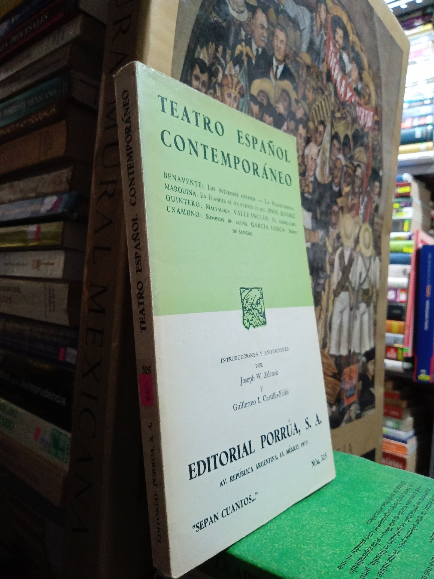 TEATRO ESPAÑOL CONTEMPORANEO POR JOSEPH W ZDENEK USADO NOVELA JUAREZ