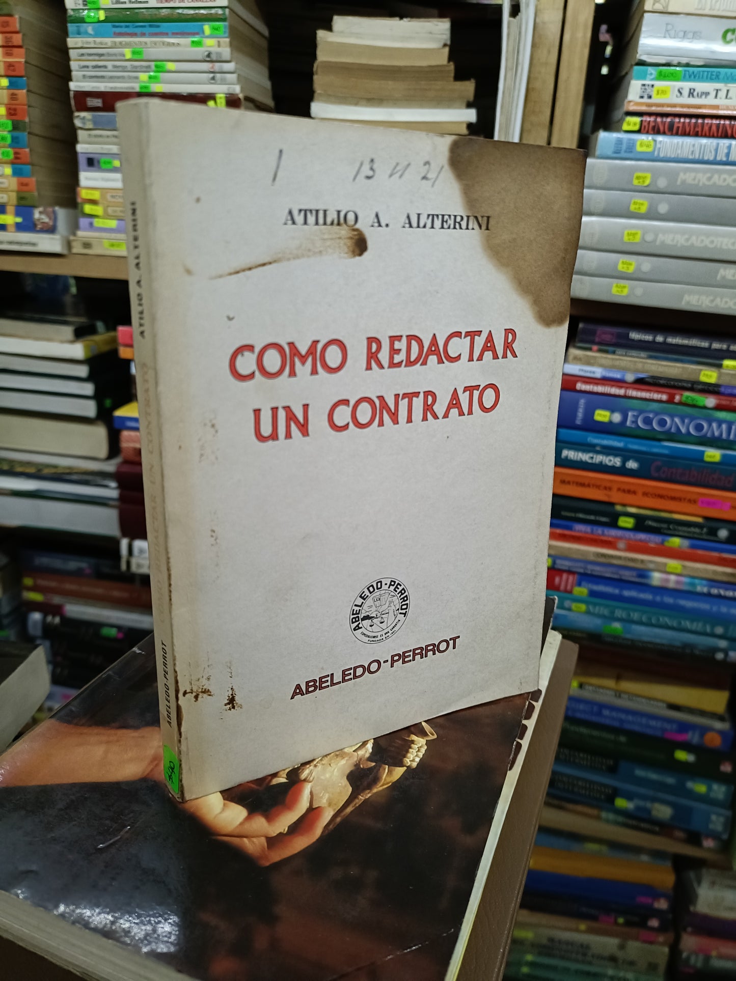 COMO REDACTAR UN CONTRATO POR ATILIO A. ALTERINI USADO DERECHO LITERARIO 207
