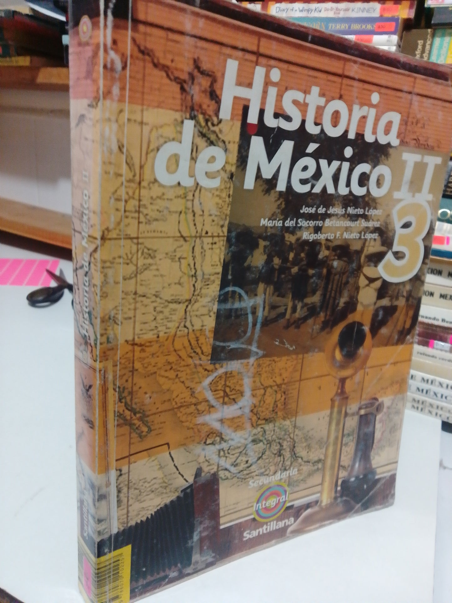 HISTORIA DE MEXICO 2 TERCER GRADO SECUNDARIA POR JOSE DE JESUS NIETO USADO HISTORIA JUAREZ
