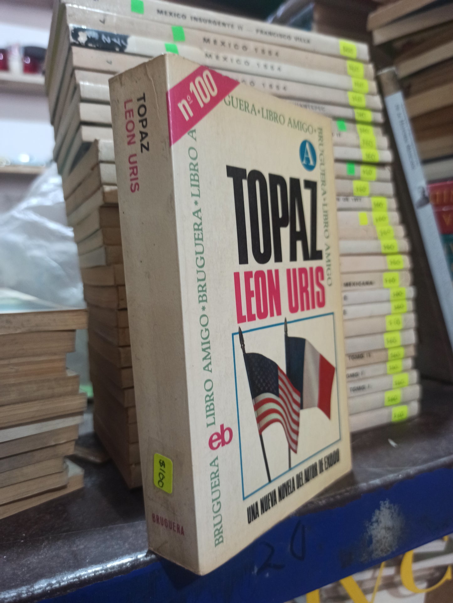 TOPAZ POR LEON URIS USADO HISTORIA ALDAMA