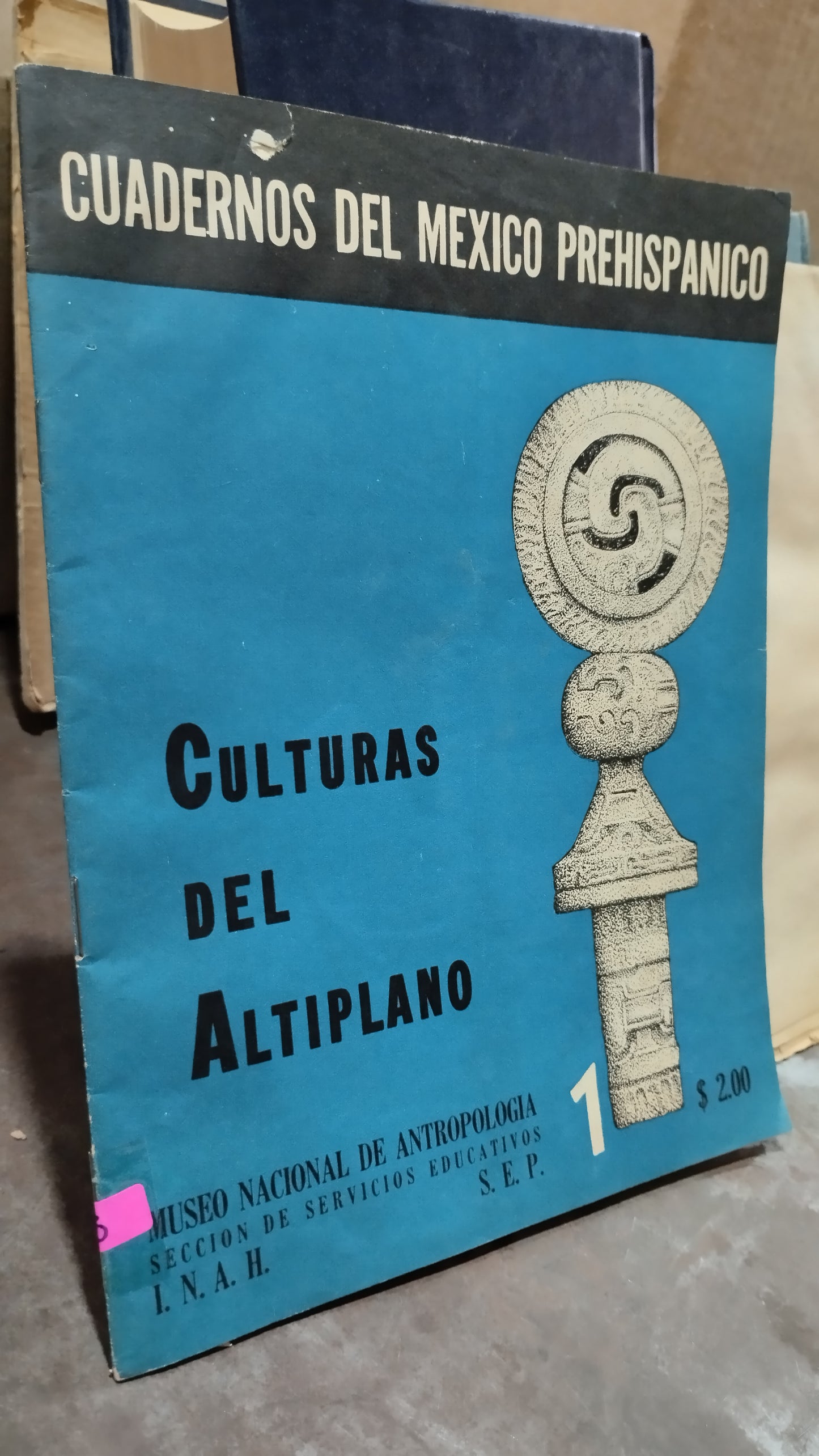 CULTURAS DEL ALTIPLANO DEL MUSEO NACIONAL DE ANTROPOLOGIA POR EDITORIAL SEP LIBRO USADO ANTIGUO ALDAMA