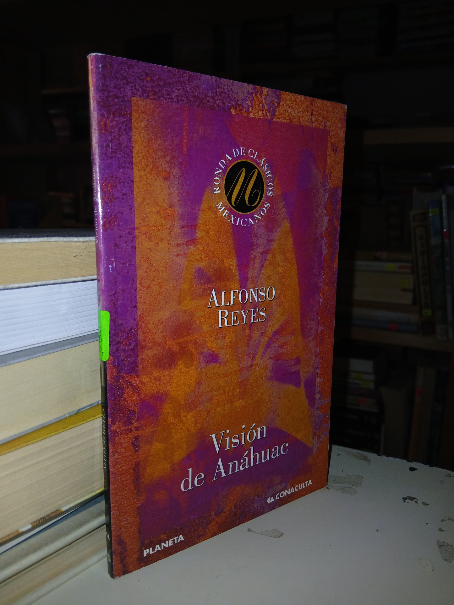VISIÓN DE ANÁHUAC POR ALFONSO REYES USADO NOVELA LITERARIO 207