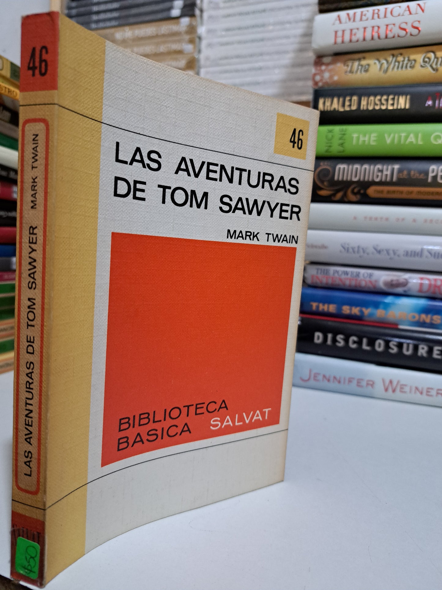 LAS AVENTURAS DE TOM SAWYER MARK TWAIN USADO NOVELA JUÁREZ