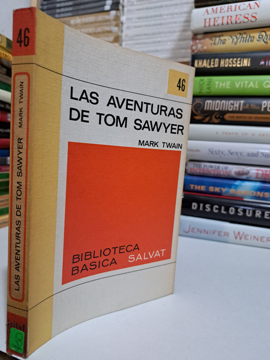 LAS AVENTURAS DE TOM SAWYER MARK TWAIN USADO NOVELA JUÁREZ