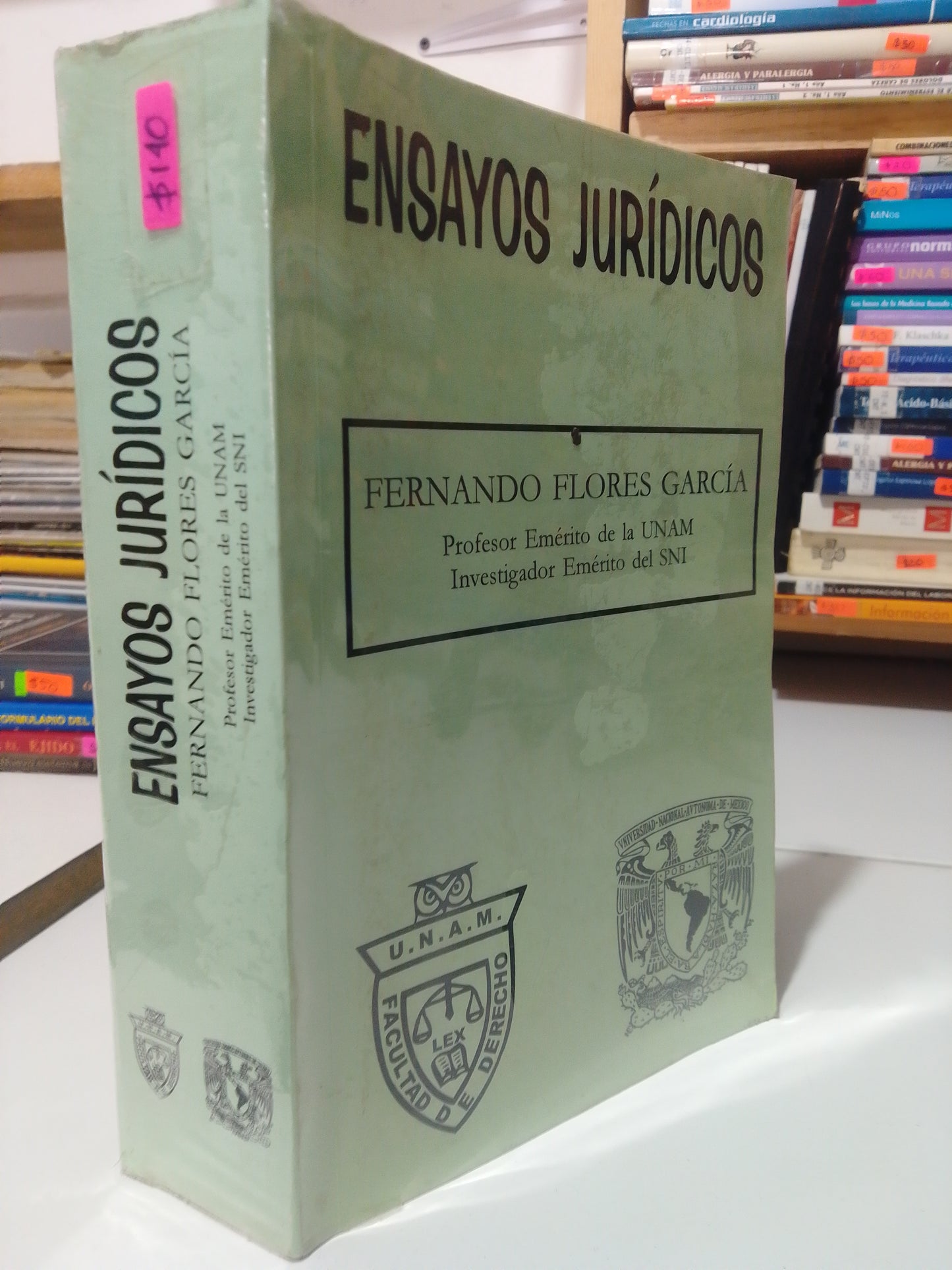 ENSAYOS JURIDICOS POR FERNANDO FLORES GARCIA USADO DERECHO JUAREZ
