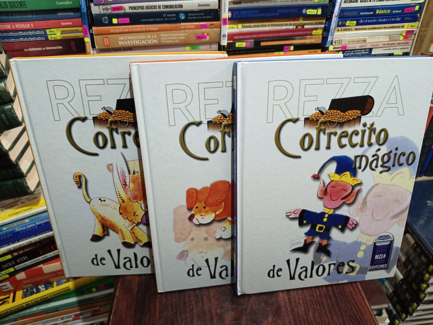 COFRECITO MAGICO DE VALORES 6 TOMOS REZZA USADO INFANTIL LITERARIO 305