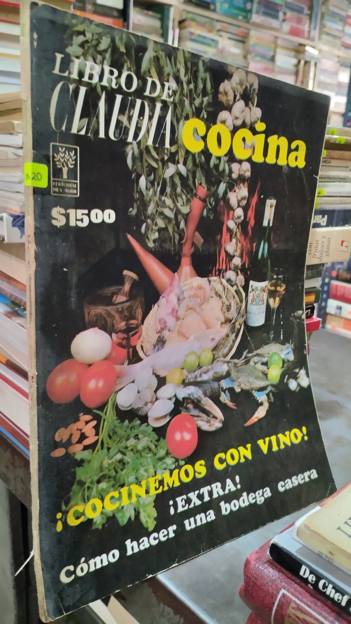 LIBRO DE CLAUDIA COCINA LIBRO USADO COCINA ALDAMA