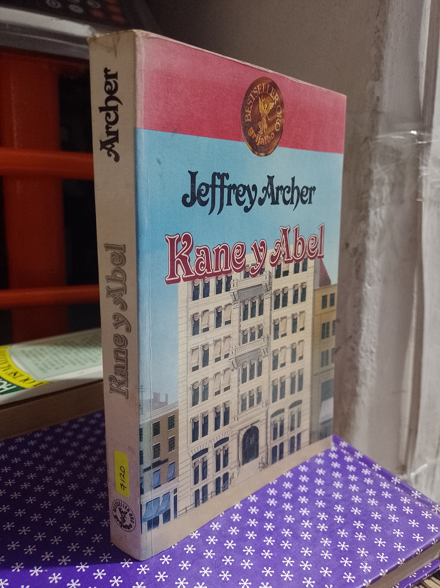 KANE Y ABEL POR JEFFERY ARCHER USADO NOVELA JUAREZ 507
