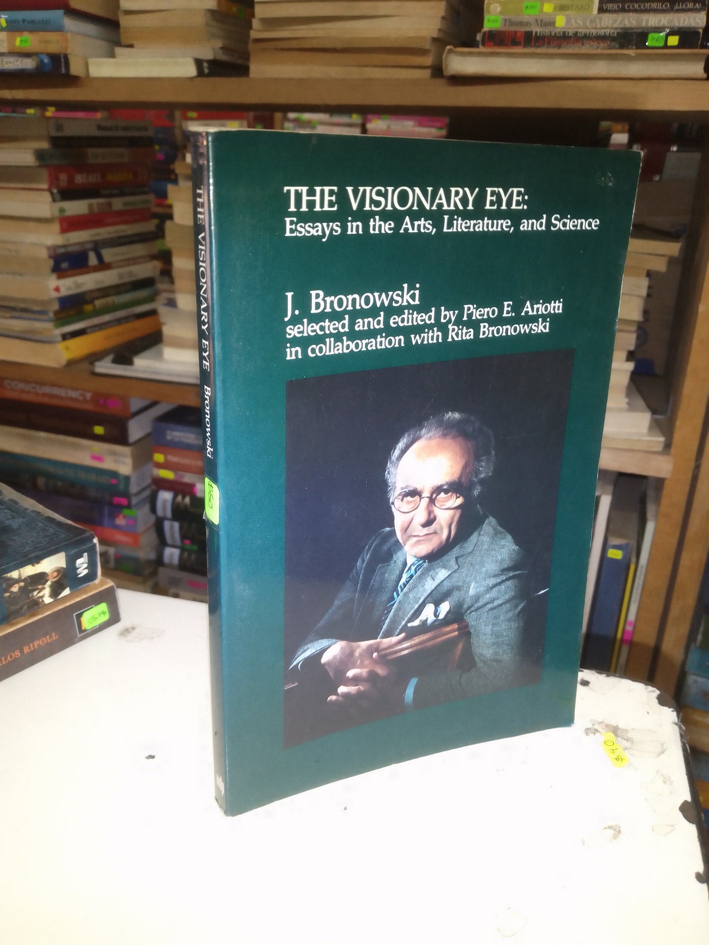 THE VISIONARY EYE POR BRONOWSKI USADO IDIOMAS LITERARIO 207