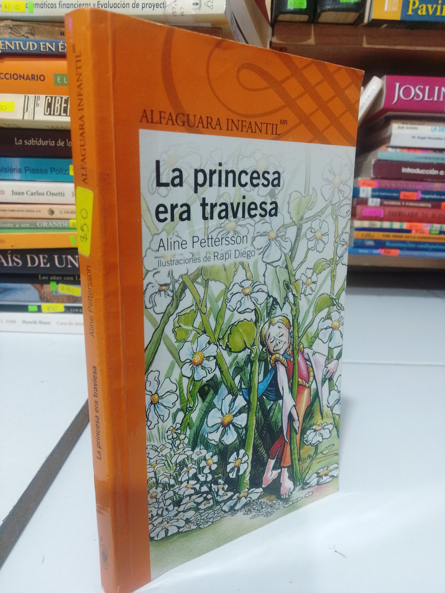 LA PRINCESA ERA TRAVIESA POR ALINE PETTERSON USADO INFANTIL JUAREZ