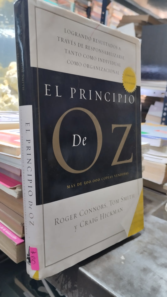 EL PRINCIPIO DE OZ POR ROGER CONNORS LIBRO USADO SUPERACION PERSONAL ALDAMA