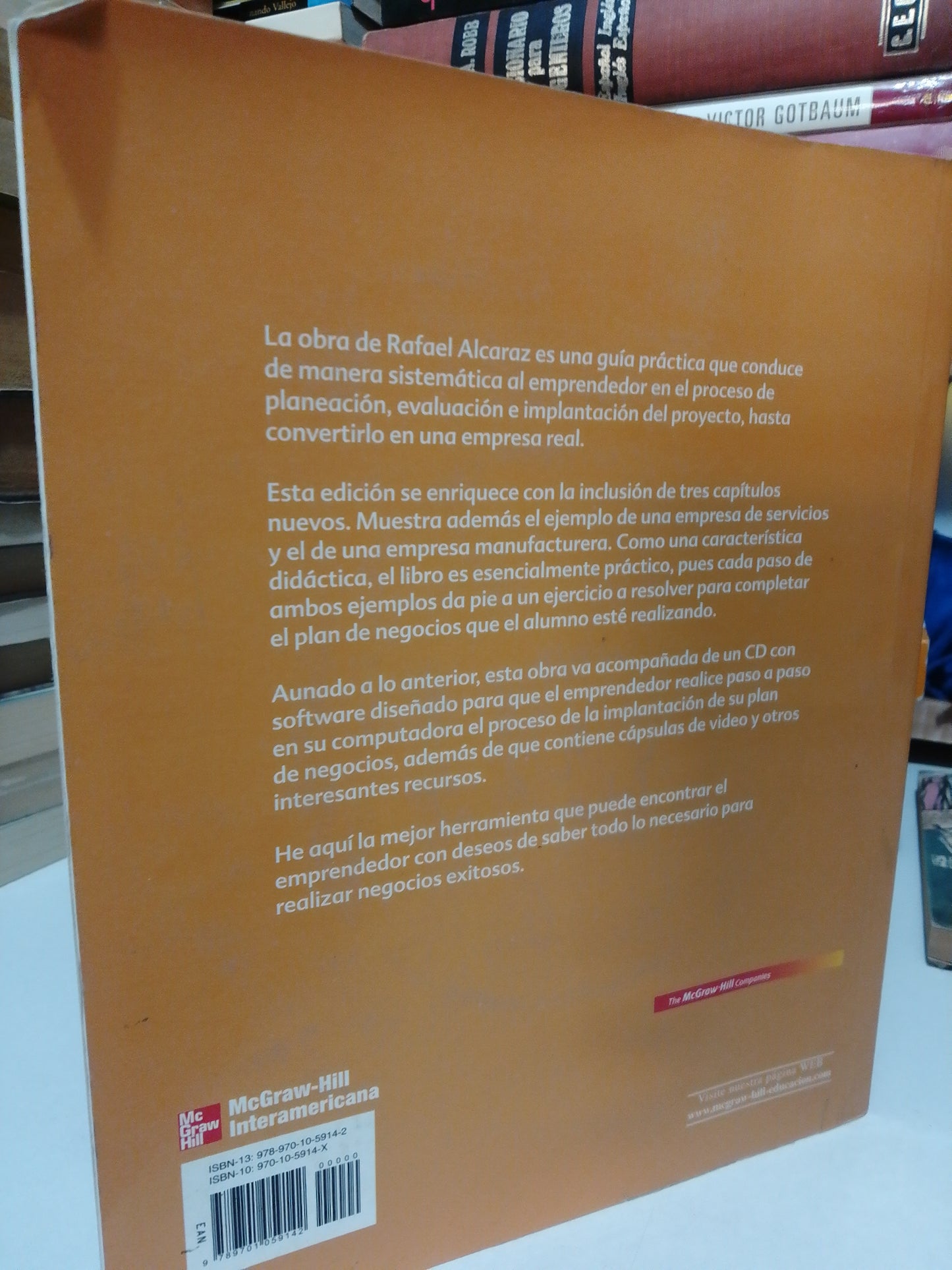 EL EMPRENDEDOR DEL EXITO POR RAFAEL ALCARAZ USADO SUP.PERSONAL JUAREZ