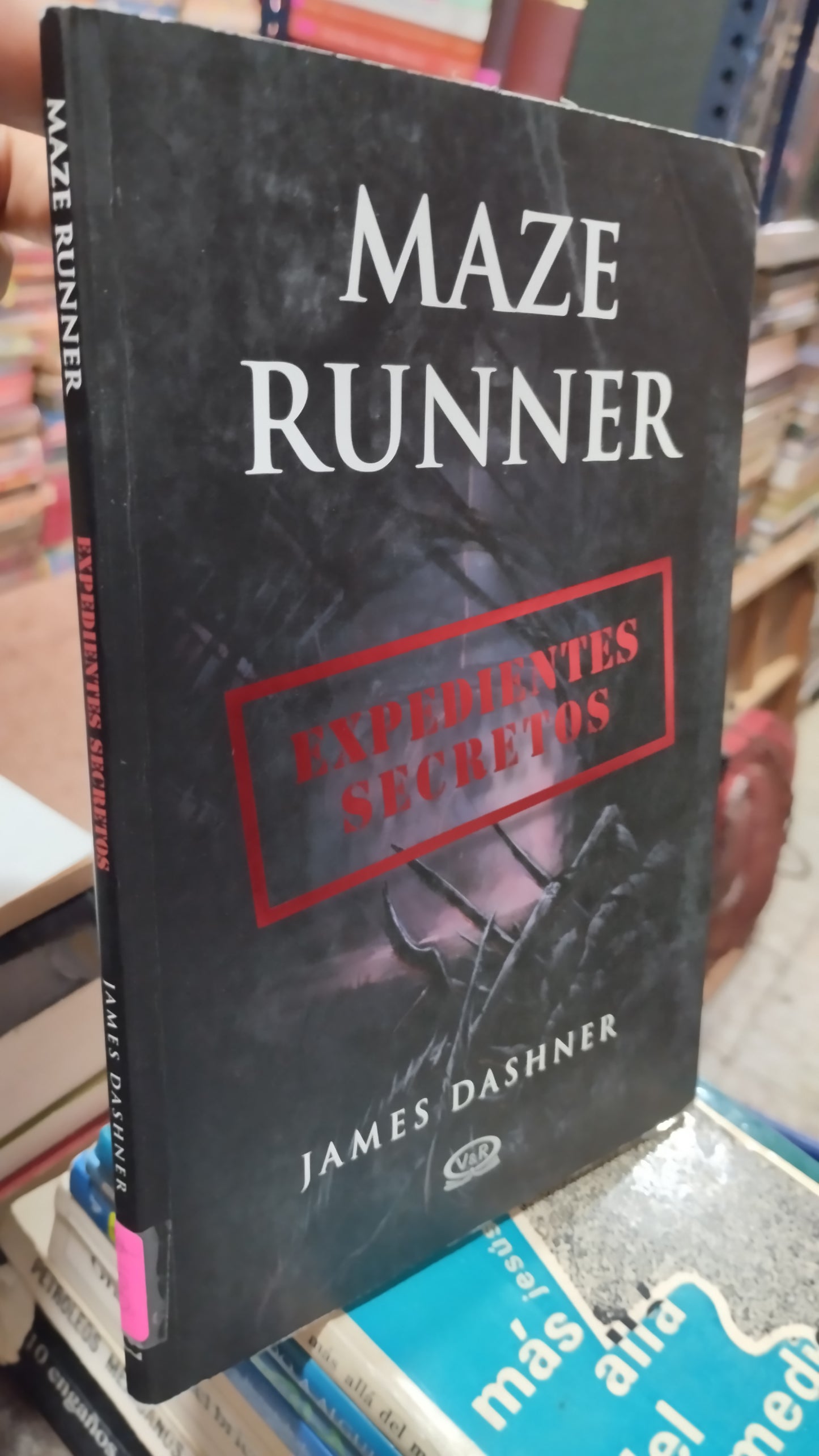 MAZE RUNNER EXPEDIENTES SECRETOS POR JAMES DASHNER LIBRO USADO NOVELAS ALDAMA