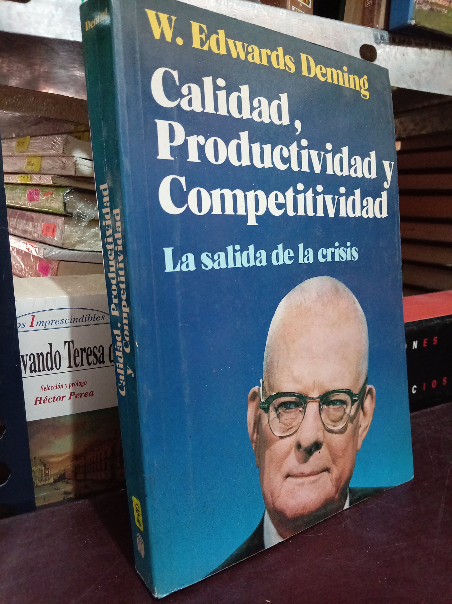 CLARIDAD PRODUCTIVIDAD Y COMÑETIVIDAD POR W. EDWARDS DEMING USADO ADMIN LITERARIO 305