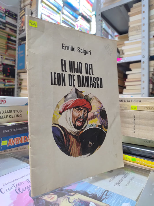 EL HIJO DEL LEON DE DAMASCO POR EMILIO SALGARI USADO INFANTIL JUAREZ 507