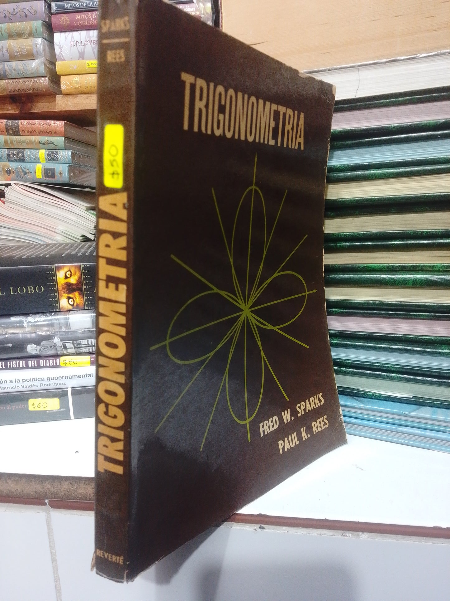 TRIGONOMETRIA POR FRED W SPARKS USADO MATEMÁTICAS JUAREZ