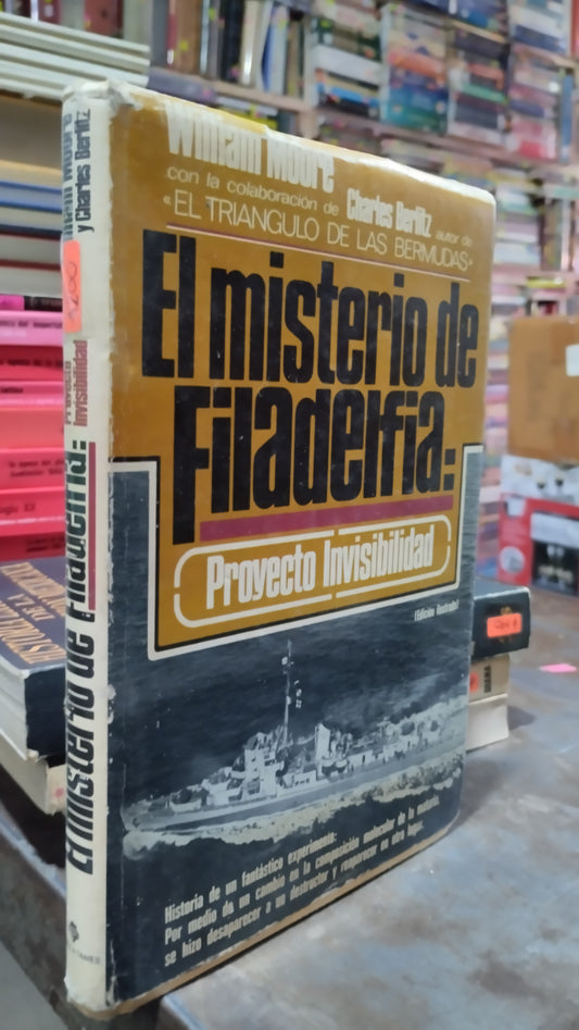 EL MISTERIO DE FILADELFIA WILLIAM MOORE LIBRO USADO HISTORIA ALDAMA