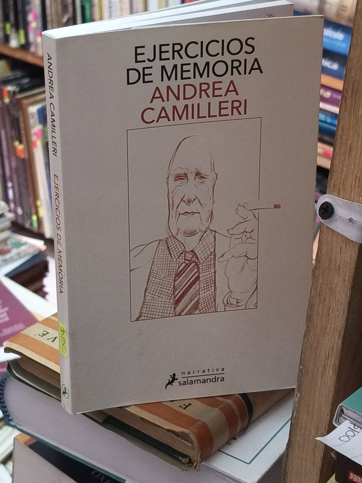 EJERCICIOS DE MEMORIA ANDREA CAMILLERI USADO NOVELA LITERARIO 305