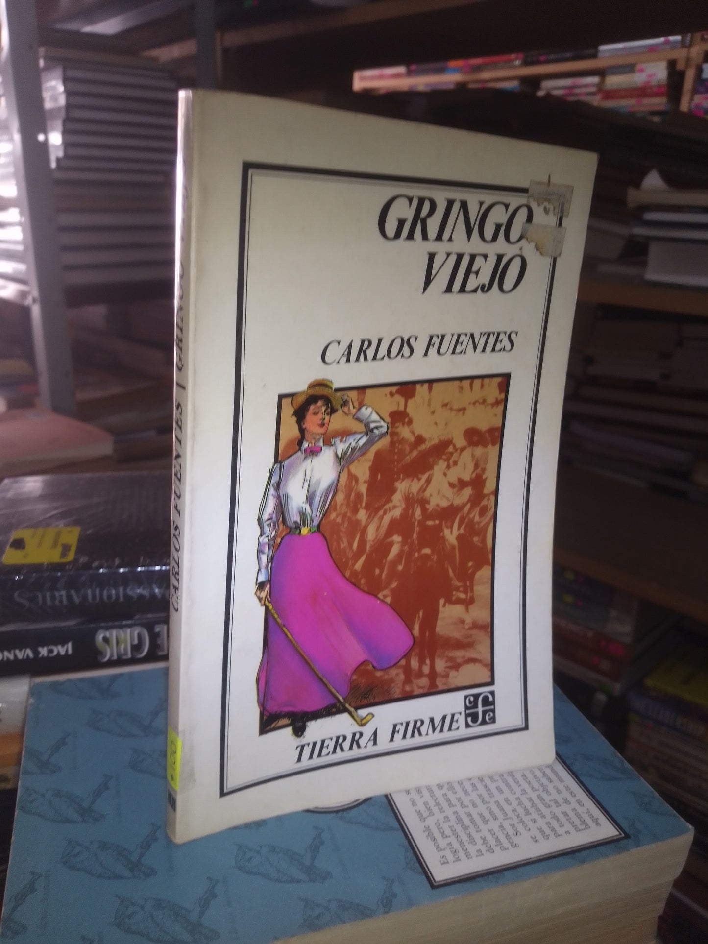 GRINGO VIEJO POR CARLOS FUENTES USADO NOVELA LITERARIO 207