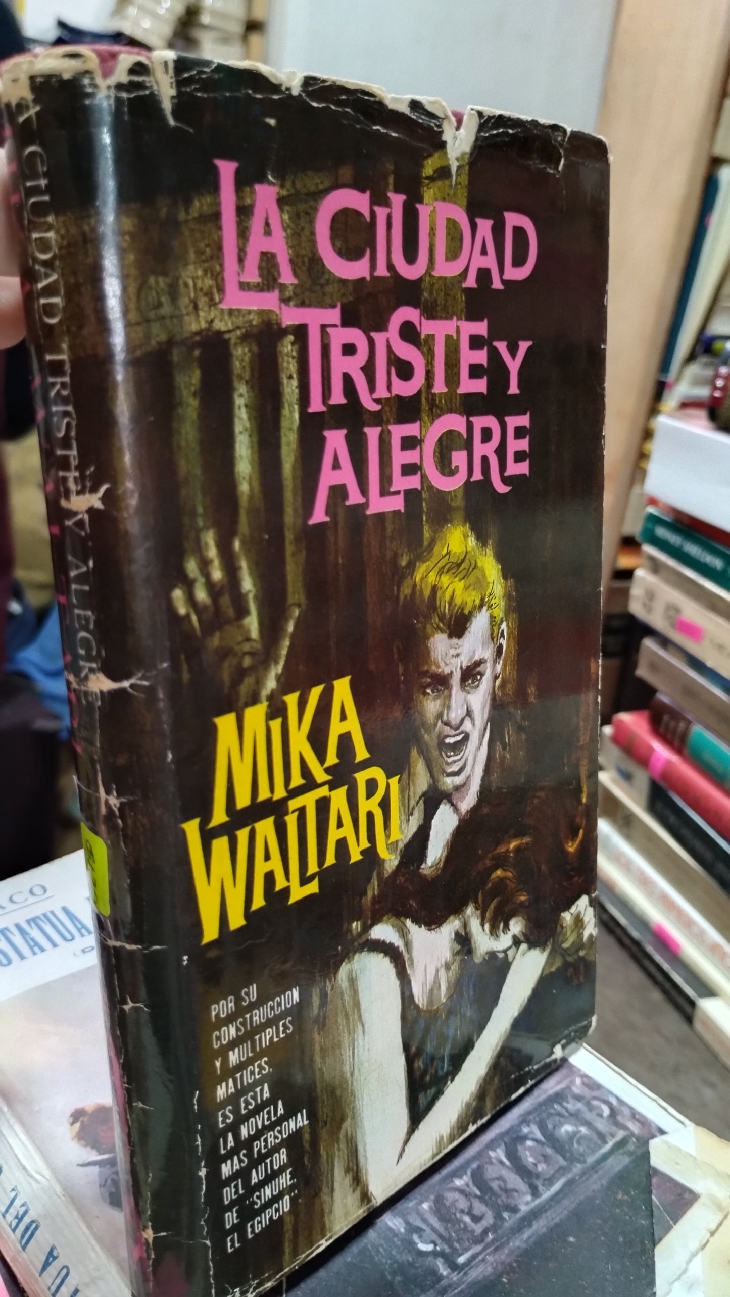 LA CIUDAD TRISTE Y ALEGRE POR MIKA WALTARI LIBRO USADO NOVELAS ALDAMA