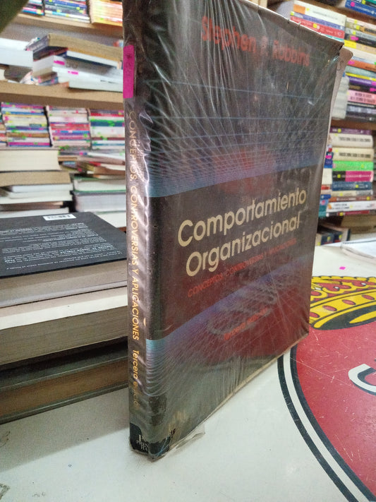 COMPORTAMIENTO ORGANIZACIÓNAL CONCEPTOS CONTROVERSIAS Y APLICACIONES POR STEPHEN P ROBBINS USADO PRENTICE HALL USADO ADMINISTRACIÓN LITERARIO 207