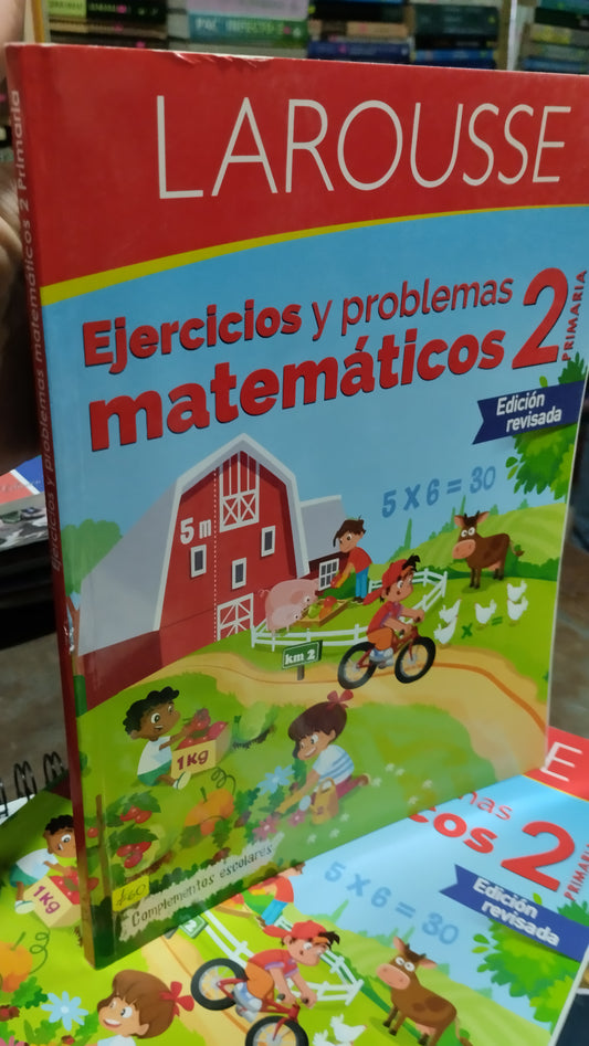 EJERCICIOS Y PROBLEMAS MATEMATICOS 2 LIBRO USADO INFANTIL ALDAMA