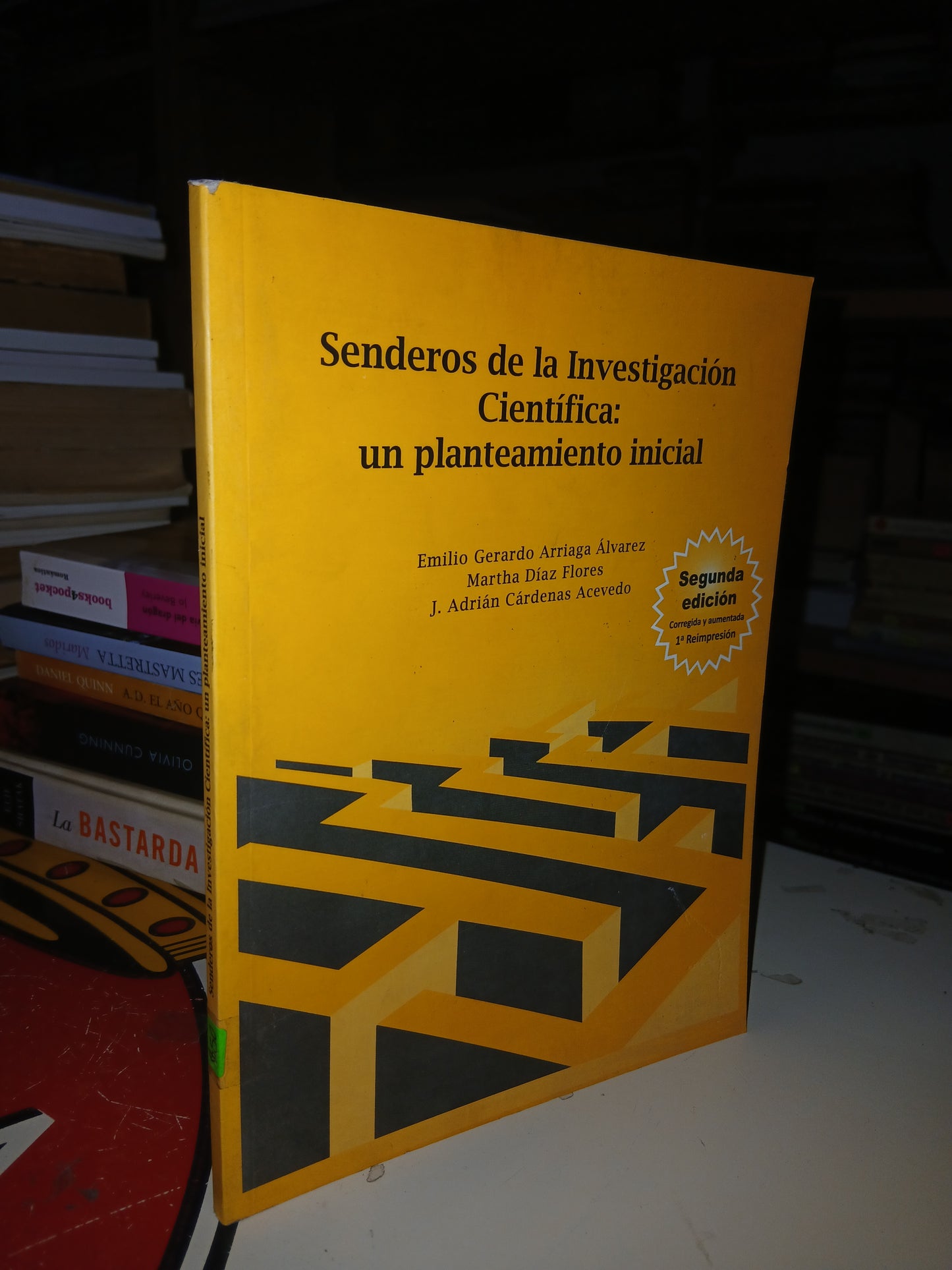 SENDEROS DE LA INVESTIGACIÓN CIENTÍFICA: UN PLANTEAMIENTO INICIAL POR EMILIO GERARDO ARRIAGA ÁLVAREZ, MARTHA DÍAZ FLORES Y J. ADRIÁN CÁRDENAS ACEVEDO USADO CIENCIA LITERARIO 207