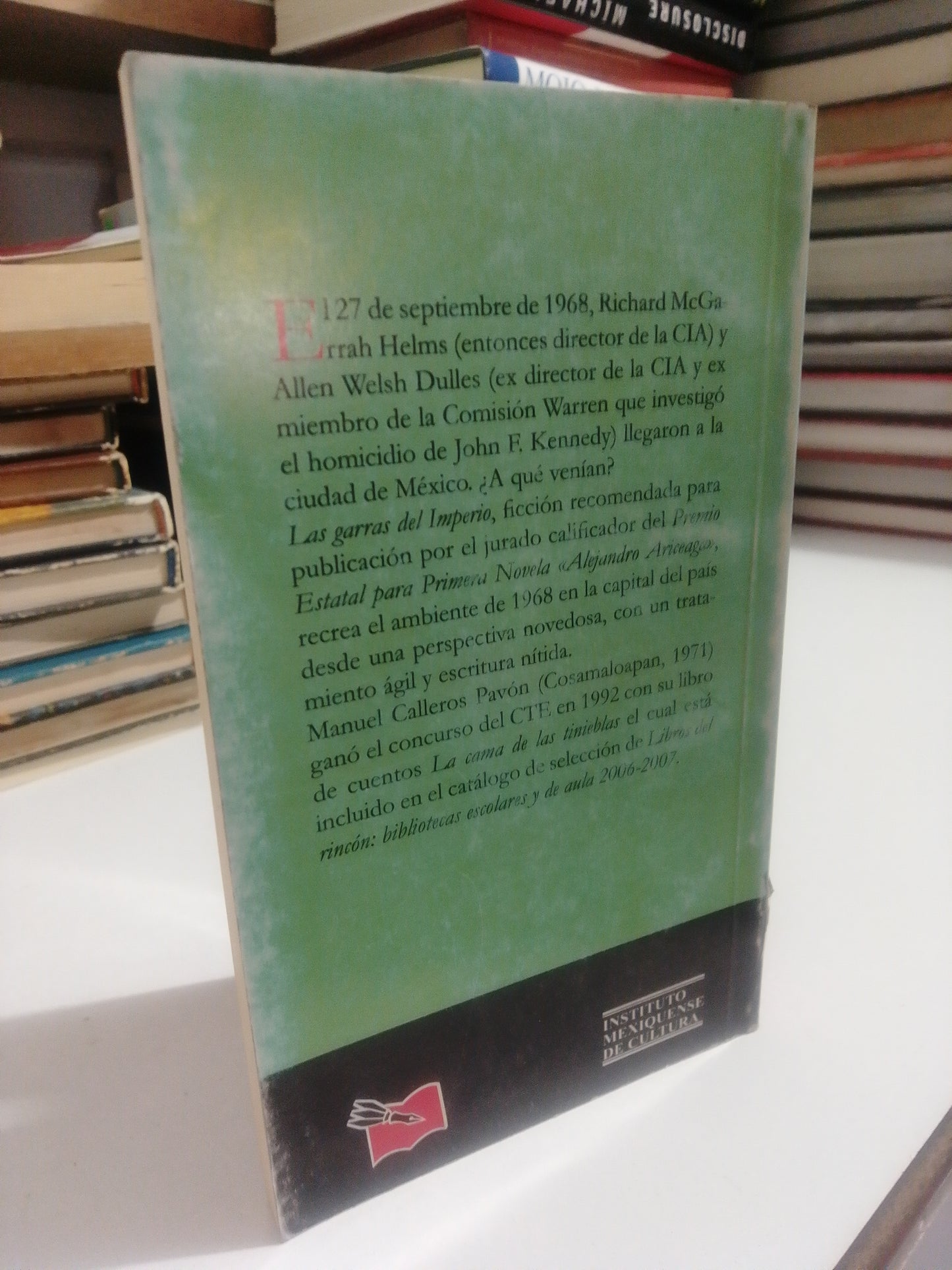 LAS GARRAS DEL IMPERIO POR MANUEL CABALLERO PAVON USADO NOVELA JUAREZ