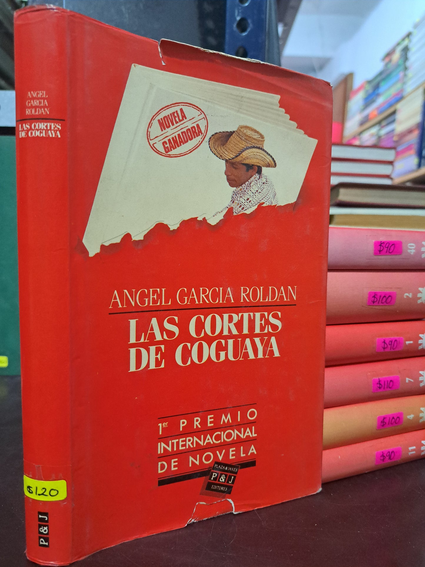 LAS CORTES DE COGUAYA USADO NOVELA LITERARIO 305