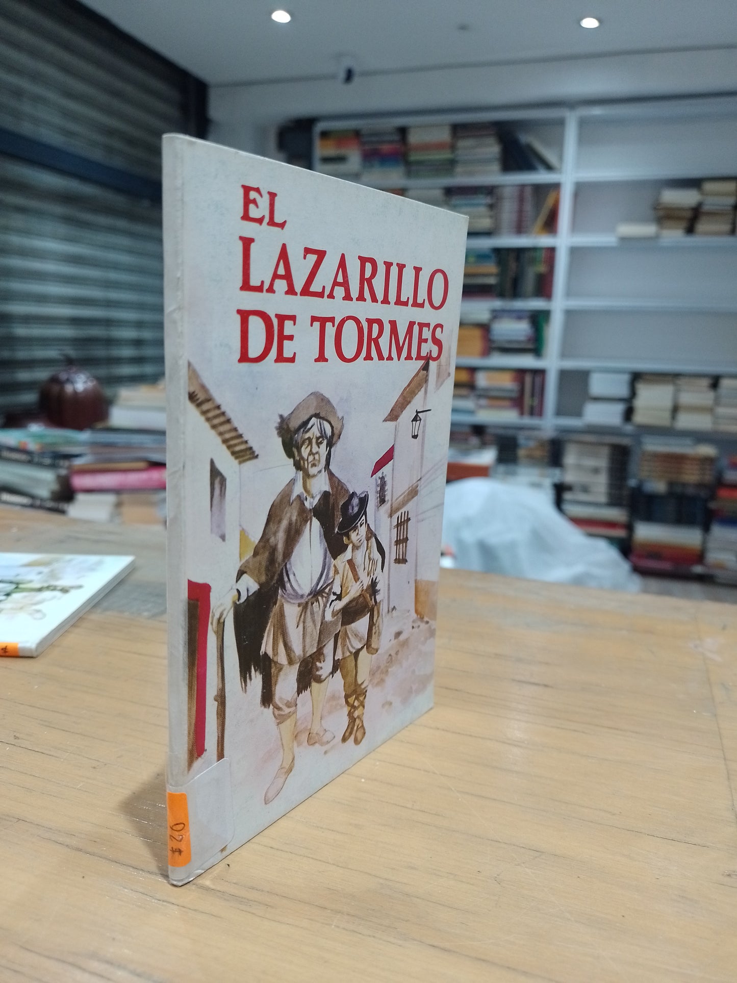 EL LAZARILLO DE TORMES POR AUTOR DESCONOCIDO USADO NOVELA JUAREZ 515