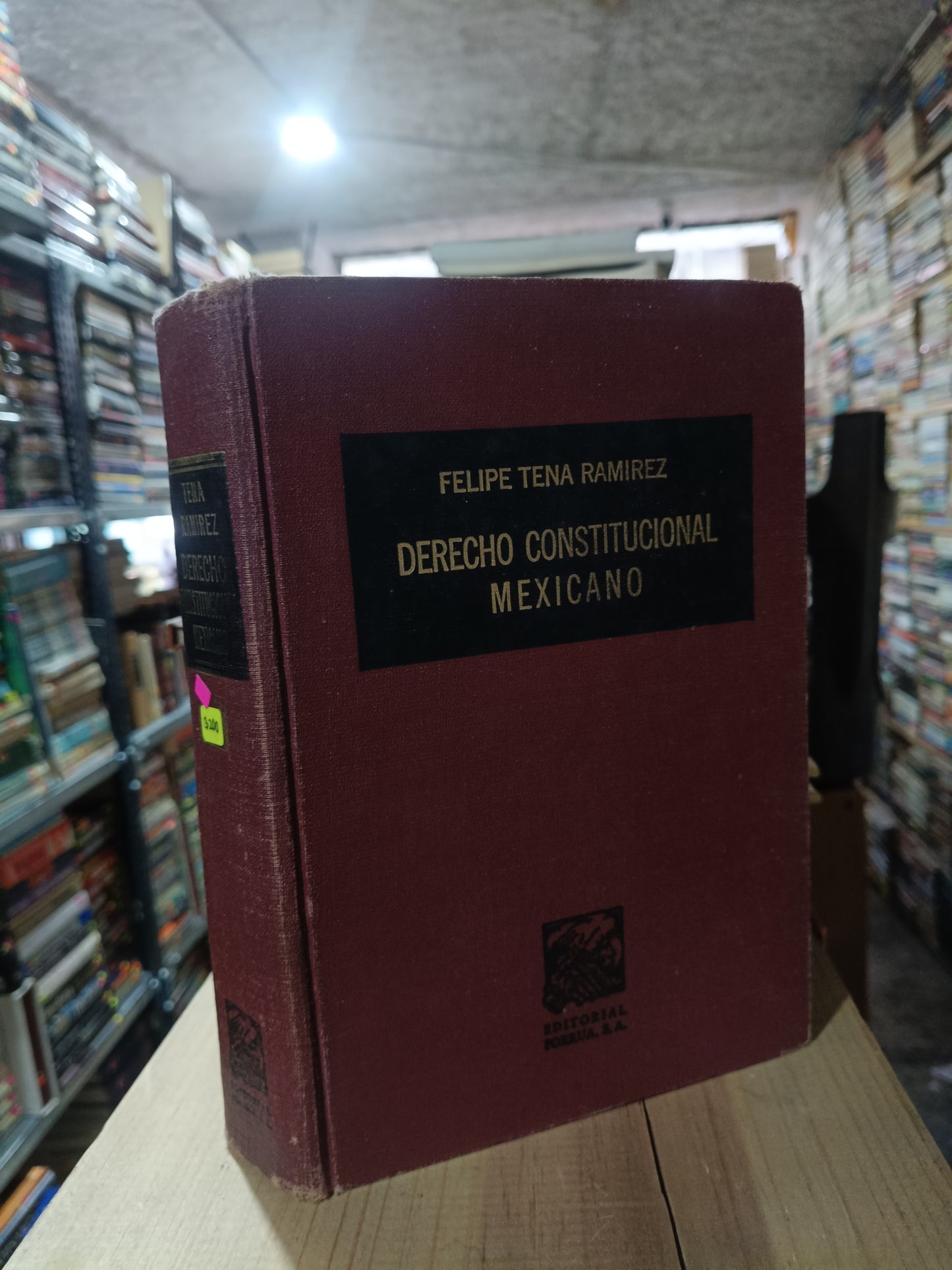 DERECHO CONSTITUCIONAL MEXICANO POR FELIPE TENA RAMÍREZ USADO DERECHO ALDAMA