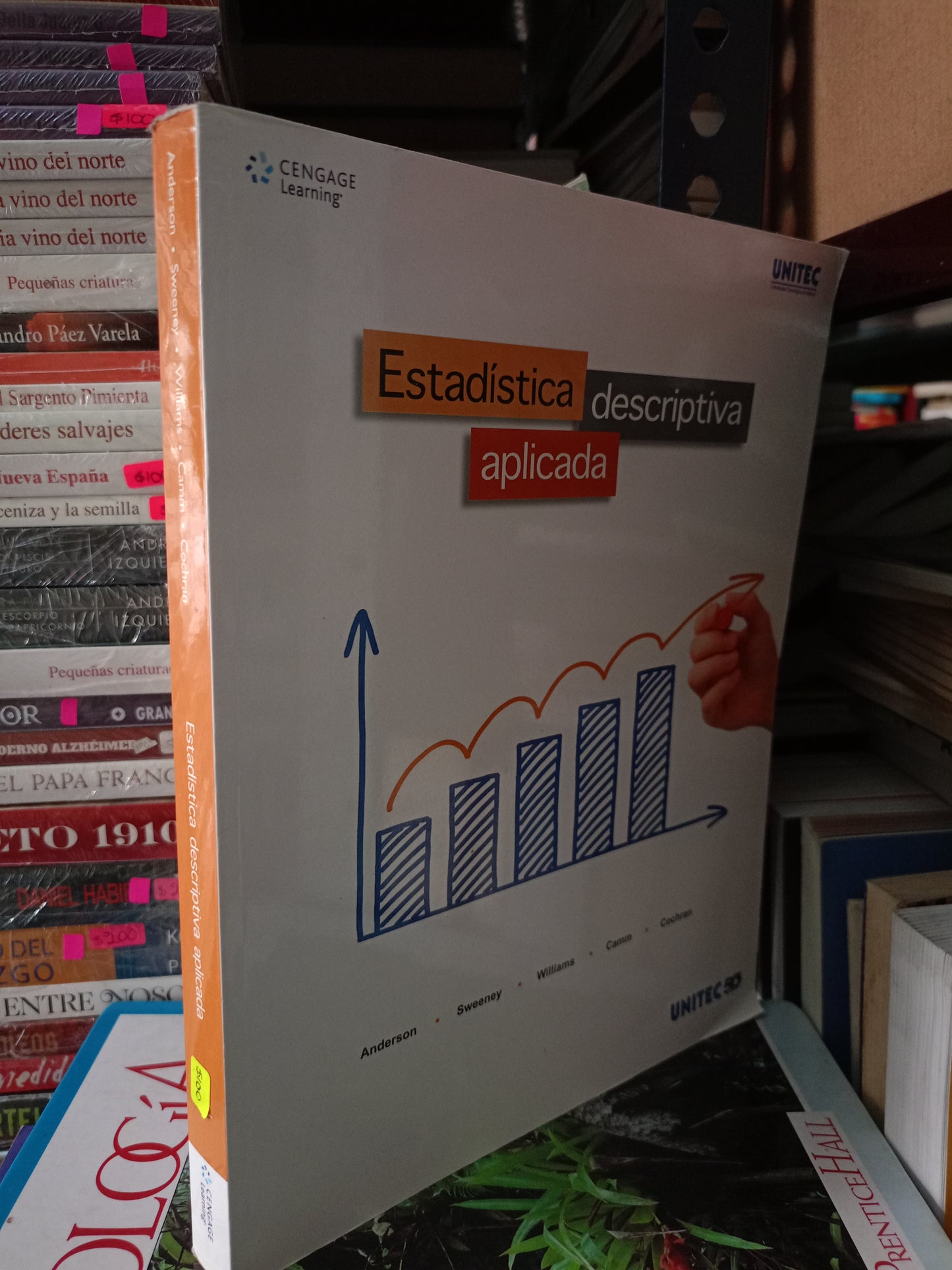 ESTADISTICA DESCRIPTIVA APLICADA POR ANDERSON SWEENEY WILLIAMS CAMM COCHRAN USADO MATE LITERARIO 305