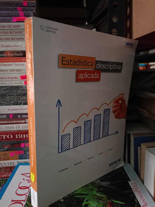 ESTADISTICA DESCRIPTIVA APLICADA POR ANDERSON SWEENEY WILLIAMS CAMM COCHRAN USADO MATE LITERARIO 305