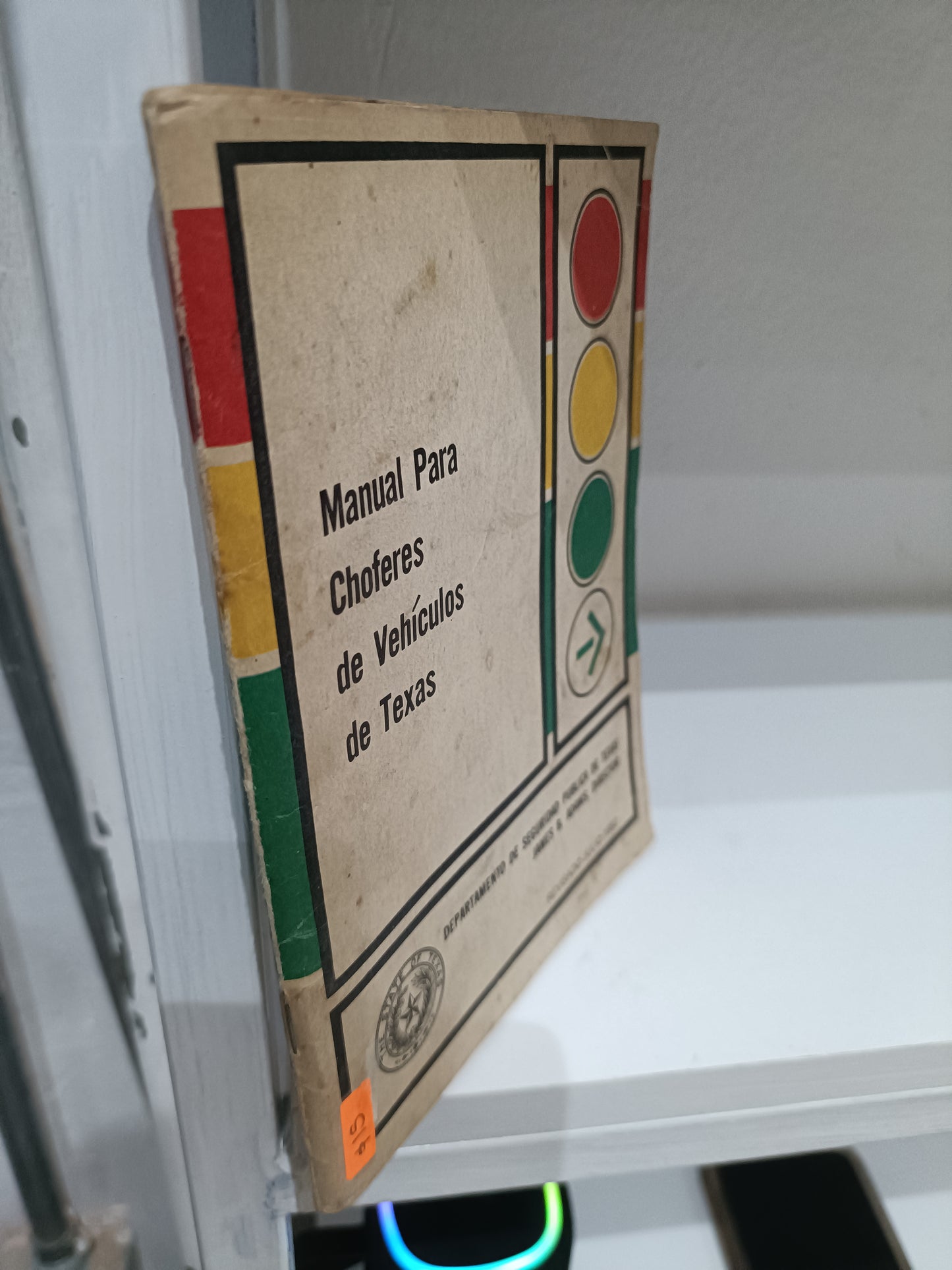 MANUAL PARA CHOFERES DE VEHICULOS DE TEXAS USADO HISTORIA JUAREZ 515